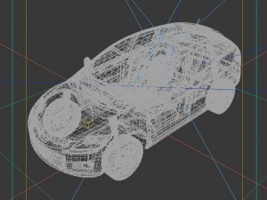 vehicles - mercedes-benz bmw volkswagen audi car 206 3D Модель