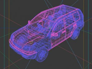 vehicles - mercedes-benz bmw volkswagen audi car 208 3D Model