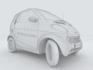 vehicles - mercedes-benz bmw volkswagen audi car 209 3D 模型