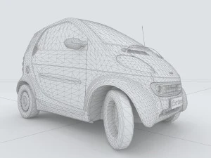 vehicles - mercedes-benz bmw volkswagen audi car 209 3D Model