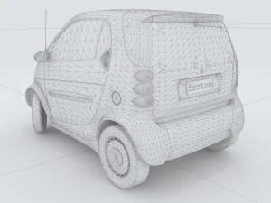 vehicles - mercedes-benz bmw volkswagen audi car 209 3D Model