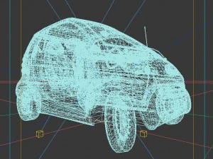 vehicles - mercedes-benz bmw volkswagen audi car 209 3D Model
