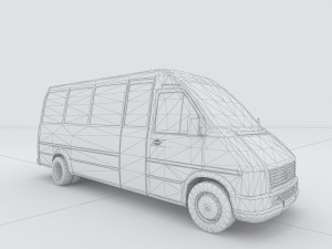vehicles - mercedes-benz bmw volkswagen audi car 211 3D Model