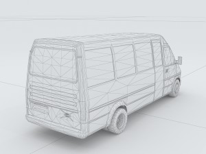vehicles - mercedes-benz bmw volkswagen audi car 211 3D Model