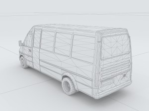 vehicles - mercedes-benz bmw volkswagen audi car 211 3D Model
