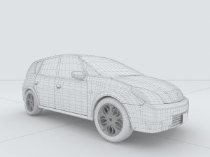 vehicles - mercedes-benz bmw volkswagen audi car 212 3D Model