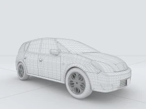 vehicles - mercedes-benz bmw volkswagen audi car 212 3D Model