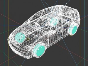 vehicles - mercedes-benz bmw volkswagen audi car 212 3D Model