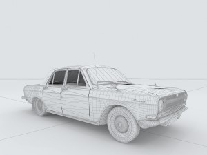 vehicles - mercedes-benz bmw volkswagen audi car 214 3D Модель