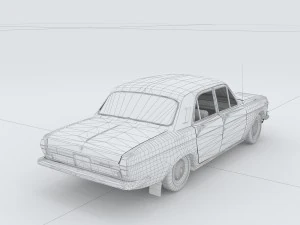 vehicles - mercedes-benz bmw volkswagen audi car 214 3D Model
