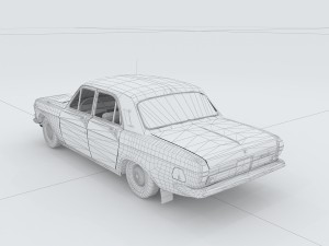 vehicles - mercedes-benz bmw volkswagen audi car 214 3D Модель