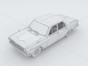 vehicles - mercedes-benz bmw volkswagen audi car 214 3D Model
