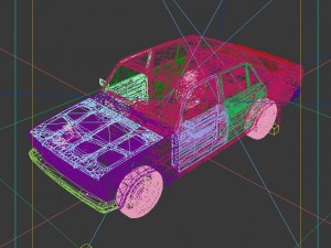 vehicles - mercedes-benz bmw volkswagen audi car 216 Modèle 3D