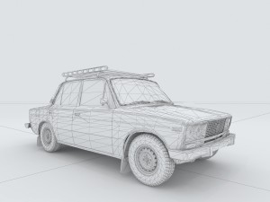 vehicles - mercedes-benz bmw volkswagen audi car 217 3D Model