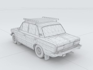 vehicles - mercedes-benz bmw volkswagen audi car 217 3D Model