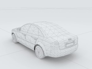 vehicles - mercedes-benz bmw volkswagen audi car 220 3D Модель