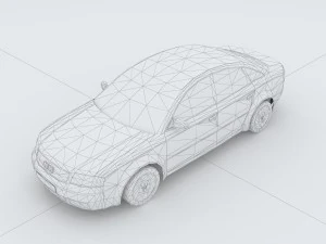 vehicles - mercedes-benz bmw volkswagen audi car 220 3D Model