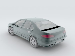vehicles - mercedes-benz bmw volkswagen audi car 221 3D Model