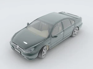 vehicles - mercedes-benz bmw volkswagen audi car 221 3D Model