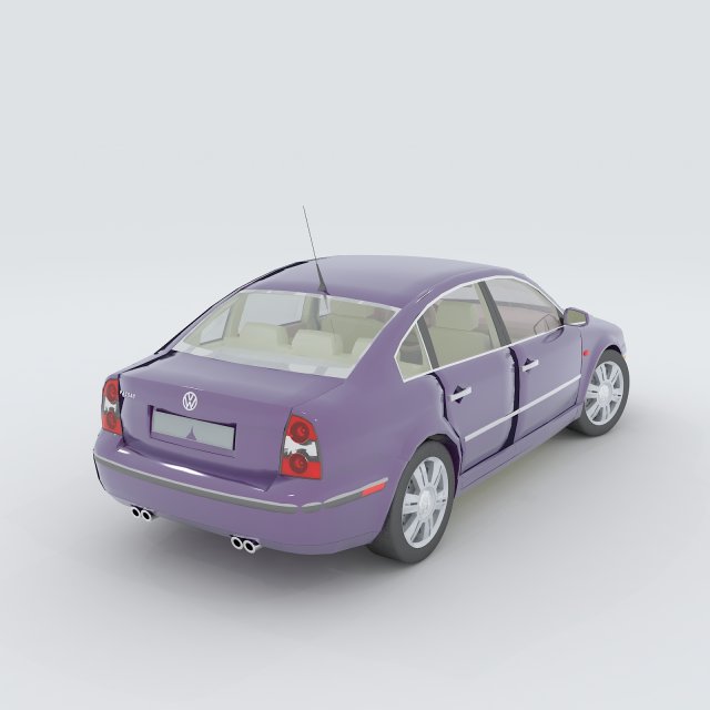 vehicles - mercedes-benz bmw volkswagen audi car 222 Model 3D .c4d .max .obj .3ds .fbx .stl .blend 