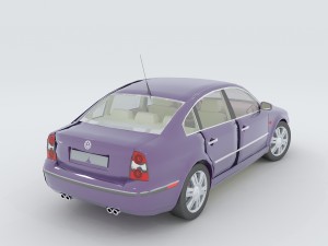 vehicles - mercedes-benz bmw volkswagen audi car 222 3D Model