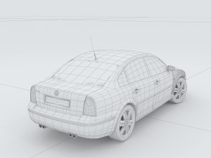 vehicles - mercedes-benz bmw volkswagen audi car 222 Model 3D