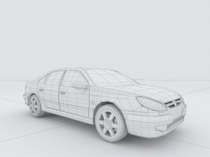 vehicles - mercedes-benz bmw volkswagen audi car 223 Modelo 3D