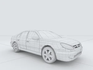vehicles - mercedes-benz bmw volkswagen audi car 223 3D Model