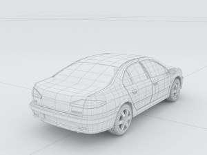 vehicles - mercedes-benz bmw volkswagen audi car 223 Modelo 3D