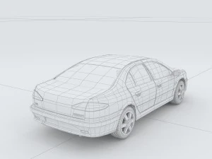 vehicles - mercedes-benz bmw volkswagen audi car 223 3D Model
