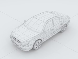 vehicles - mercedes-benz bmw volkswagen audi car 223 Modelo 3D