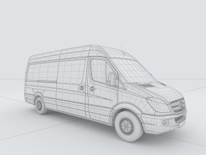 vehicles - mercedes-benz bmw volkswagen audi car 225 3D Model