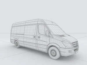 vehicles - mercedes-benz bmw volkswagen audi car 225 3D Model
