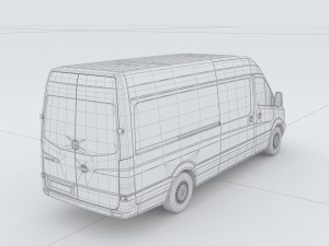 vehicles - mercedes-benz bmw volkswagen audi car 225 3D Model