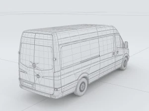 vehicles - mercedes-benz bmw volkswagen audi car 225 3D Model