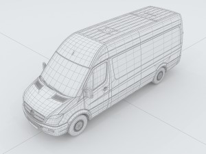 vehicles - mercedes-benz bmw volkswagen audi car 225 3D Model