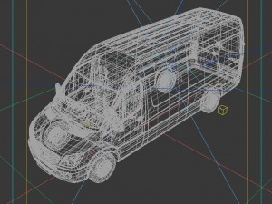 vehicles - mercedes-benz bmw volkswagen audi car 225 3D Model