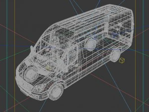 vehicles - mercedes-benz bmw volkswagen audi car 225 3D Model
