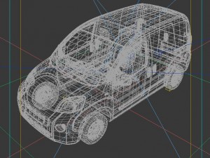 vehicles - mercedes-benz bmw volkswagen audi car 226 Modèle 3D