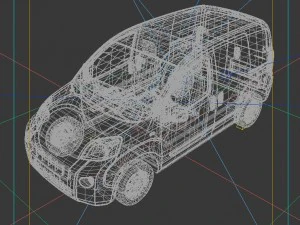 vehicles - mercedes-benz bmw volkswagen audi car 226 3D Model