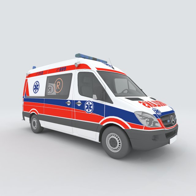 vehicles - mercedes-benz bmw volkswagen audi car 227 3D Model .c4d .max .obj .3ds .fbx .stl .blend 