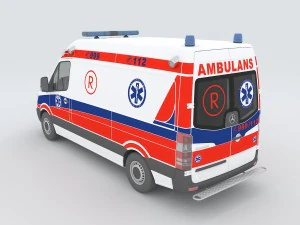 vehicles - mercedes-benz bmw volkswagen audi car 227 3D Model