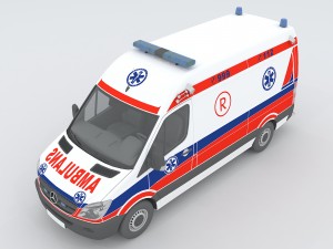 vehicles - mercedes-benz bmw volkswagen audi car 227 3D Model