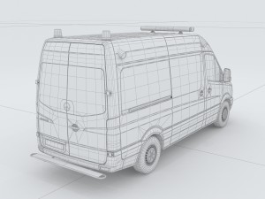 vehicles - mercedes-benz bmw volkswagen audi car 227 3D Model