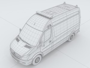 vehicles - mercedes-benz bmw volkswagen audi car 227 3D Model