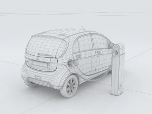 vehicles - mercedes-benz bmw volkswagen audi car 228 3D Model