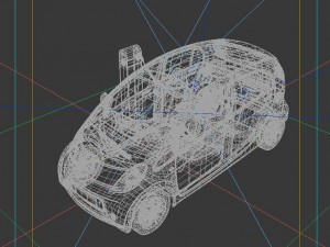vehicles - mercedes-benz bmw volkswagen audi car 228 3D Модель