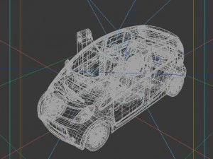 vehicles - mercedes-benz bmw volkswagen audi car 228 3D Model