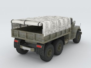 vehicles - military truck Modelo 3D