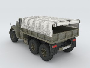 vehicles - military truck Modelo 3D